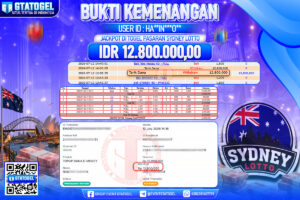 BUKTI WITHDRAW GTATOGEL KEMENANGAN JACKPOT DI TOGEL PASARAN SYDNEY LOTTO