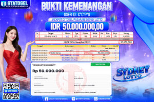 BUKTI WITHDRAW GTATOGEL KEMENANGAN JACKPOT DI TOGEL PASARAN SYDNEY LOTTO